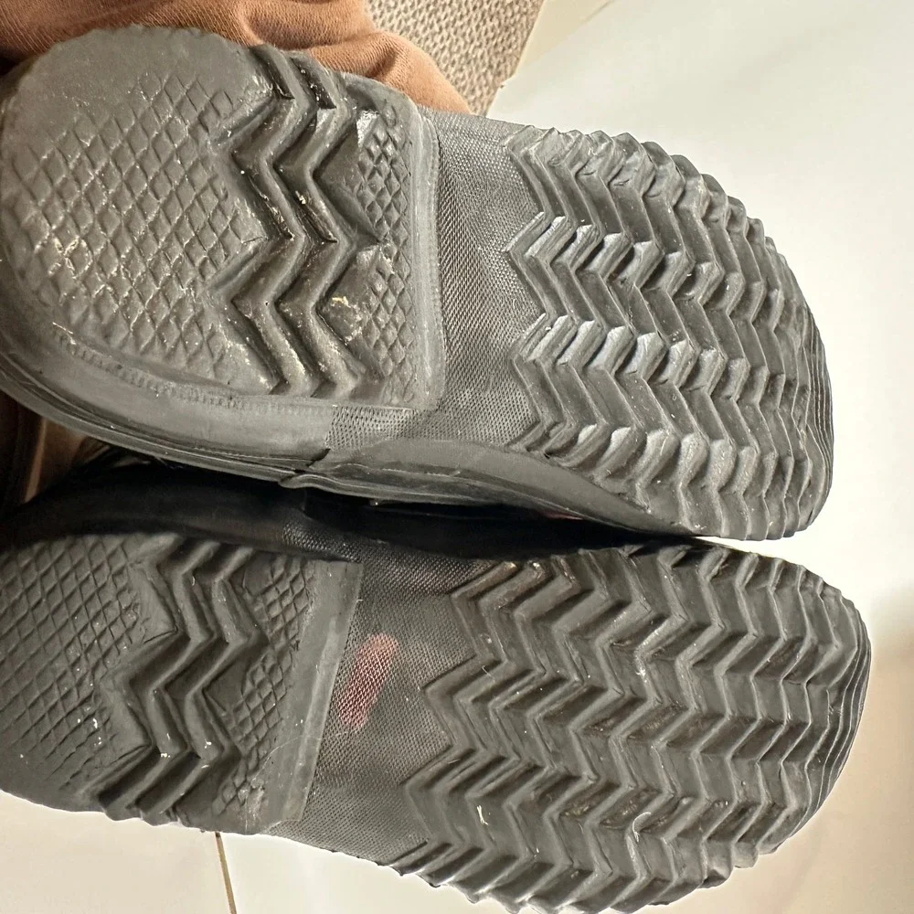 Vintage Black Sorel Snowlion Winter Boots Waterproof Nylon Rubber Canada Women 9 - Picture 7 of 11